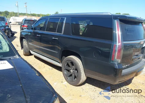 2016 Cadillac Escalade Esv Luxury Collection из США, поврежденный, VIN 1GYS4HKJ5GR111838